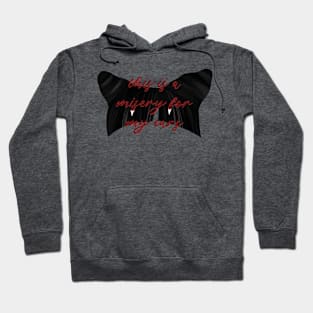 This is a misery for my ears vampire Hoodie